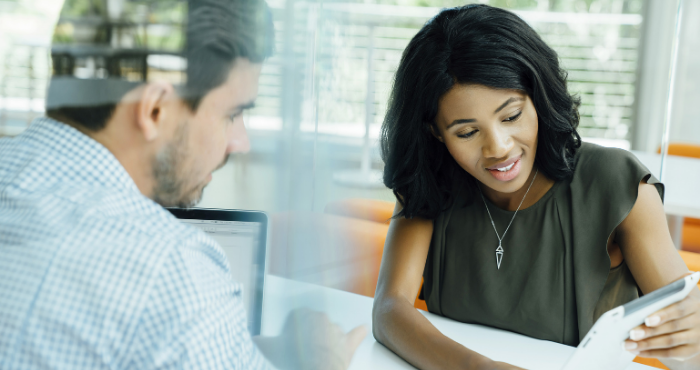 paralegal-discussing-QWE-with-employer