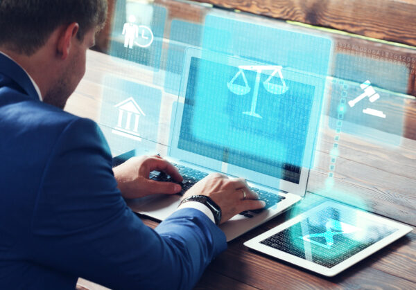 Business, Technology, Internet and network concept. Labor Law La Business, Technology, Internet and network concept. Labor Law Lawyer Legal.